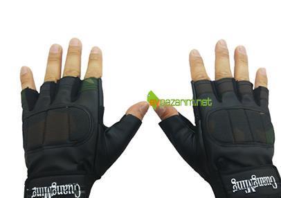 Savage Deri Parmaksız Eldiven