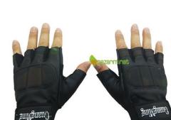 Savage Deri Parmaksız Eldiven