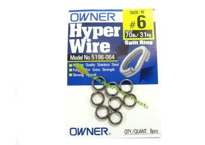 Owner Paslanmaz Split Jig Halka 6 no