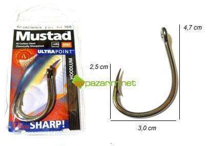 Mustad 10827 NPBLN 10/0 İğne