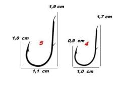 Maruto 9679 Siyah Nikel İğne