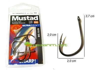 Mustad 10829 NPBLN 3/0 İğne