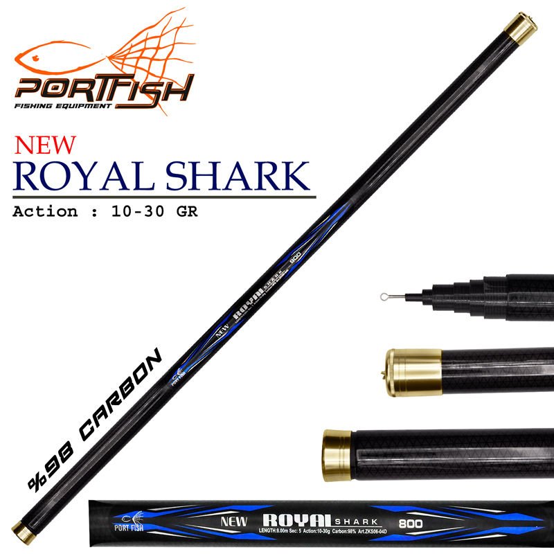 Portfish New Royal Carbon Göl Kamışı 900 cm