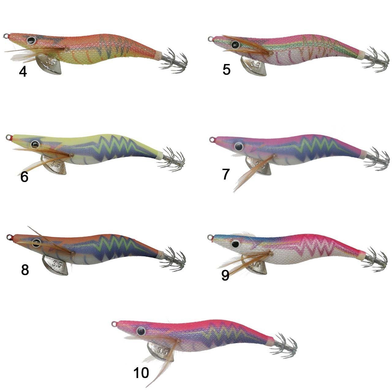 Aqua Salty Cazador Squid Jig 130 mm 19 gr Zoka