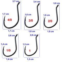 Kaminari Shogun 9950 Octopus Beak Delikli İğne