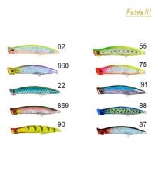Kawa Popping 3D 9 cm 8 gr Popper