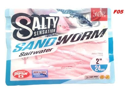 Lucky Jonh Sandworm 10 cm 15 Adet