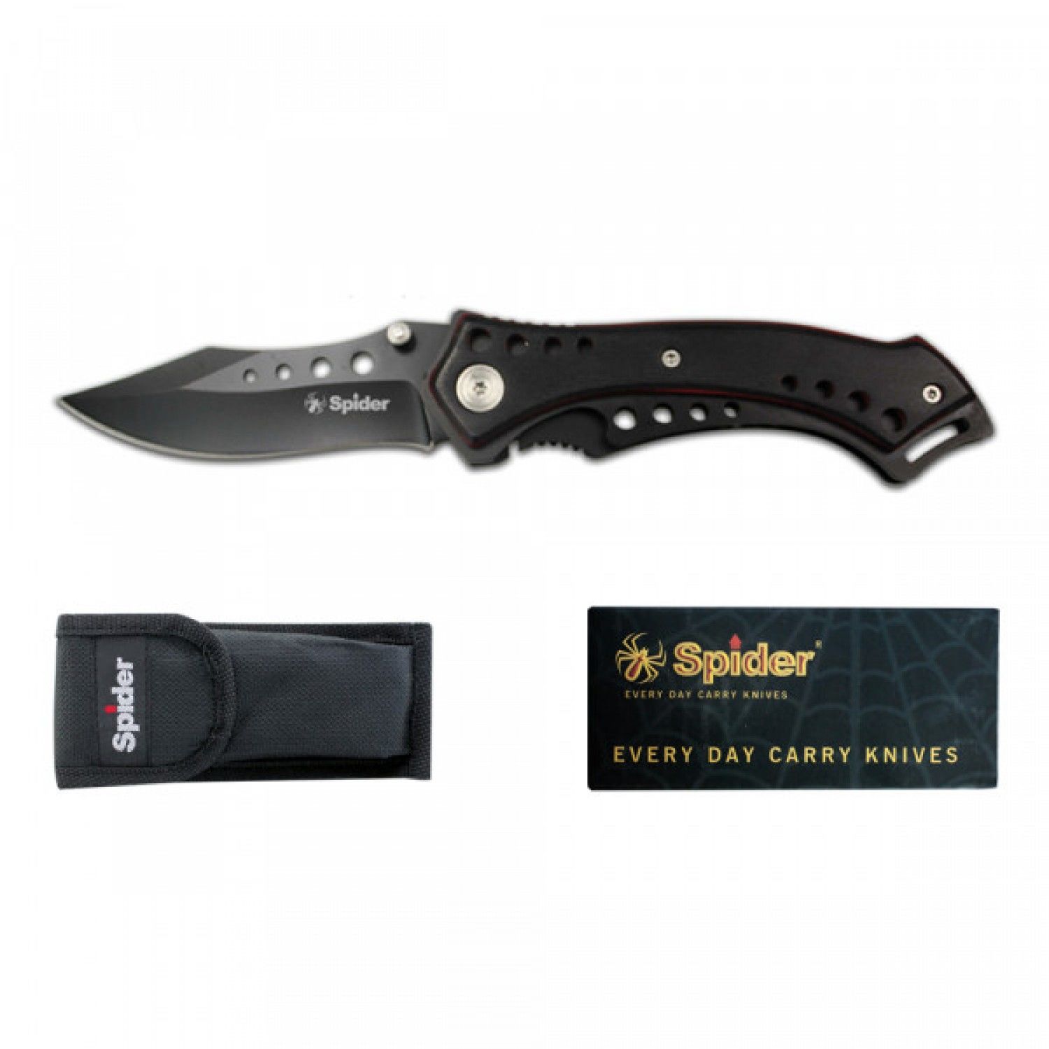 Spider E014LBK Katlanır Çakı