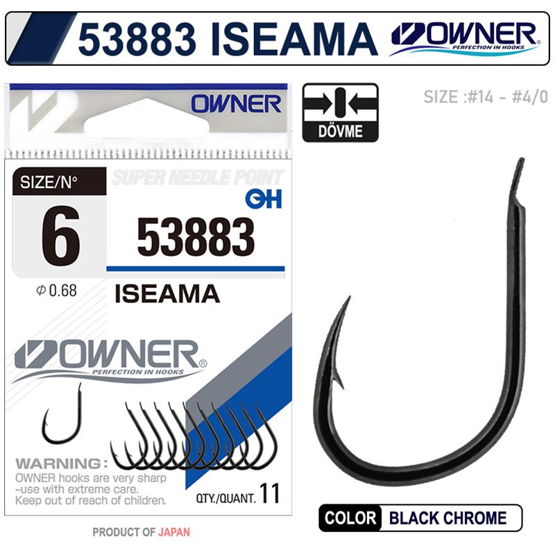 Owner 53883 İseama BC Olta İğnesi