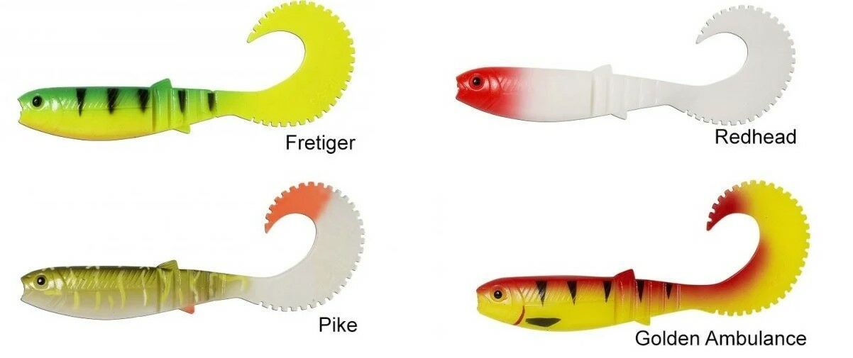 Savage Gear Cannibal Curtail 12,5 cm 10 gr Silikon FİRE TİGER