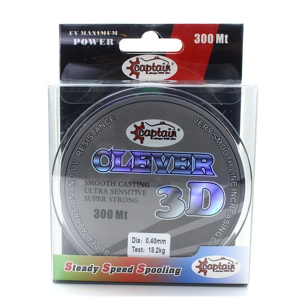 Captain Clever 3D Smooth 300 mt Misina