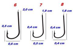 Maruto 1521 BN Olta İğnesi 50 adet