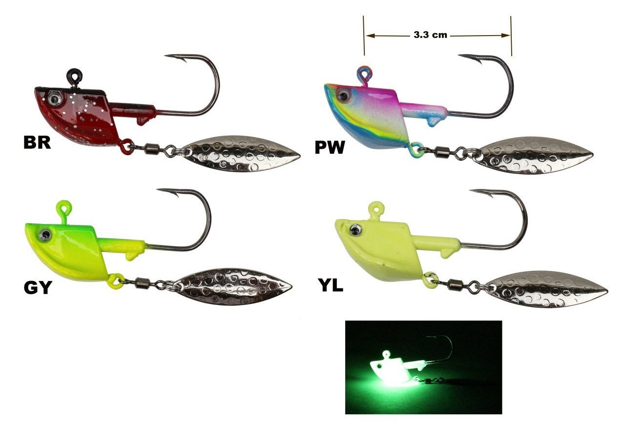 Avpazarim.net | Jighead, Zerrox Jig Head 7 gr No:2/0, Kaminari