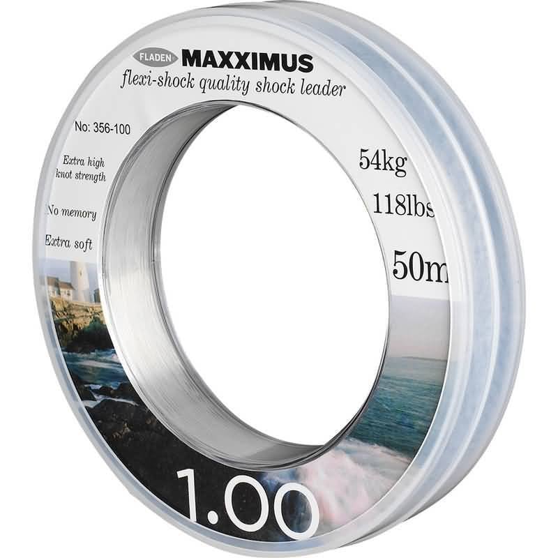 Fladen Maxximus Flexi-Shock Leader Misina 50M 1.20 MM