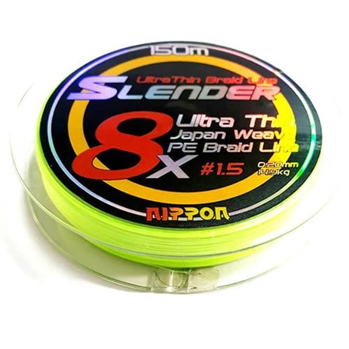 Nippon Slender 8X 150 mt PE Braid Örgü Misina