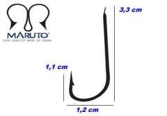 Maruto 1521 N Olta İğnesi 50 adet No:1/0