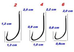 Maruto 2267 Çift Damak Olta iğnesi 22 adet