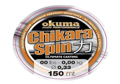 Okuma Chikara Spin 0,234 mm 150 mt Misina