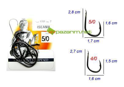 Fudo İğne 1701 Iseama Black Nikel İğne