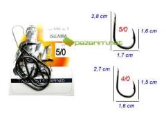 Fudo İğne 1701 Iseama Black Nikel İğne