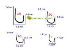 Fudo İğne 1701 Iseama Black Nikel İğne