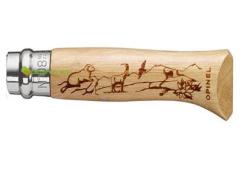 Opinel Inox İşlemeli 8 No Av Çakısı