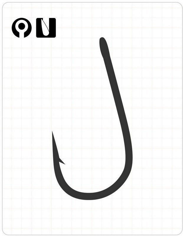 Fudo 2701 Round Black Nikel İğne 2