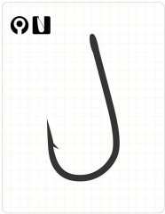 Fudo 2701 Round Black Nikel İğne 6