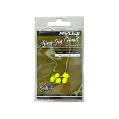 Ryuji Ajing Jig Head UV Yellow