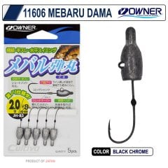 Owner 11606 JH-83 Mebaru Jig Head