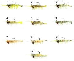 Captain 3049 Magic Shrimp 76 mm 5,5 gr Silikon