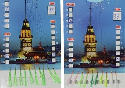 İstavrit Çaparisi Kolay Açılır 10 Köstek