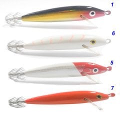 Captain 3024 Squid Lure 10 cm 20 gr Kalamar Sahtesi