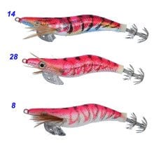 Captain 3023 Japannes 3.0 Squid 11 cm Kalamar Sahtesi