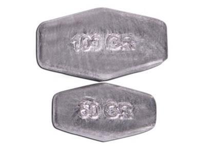 Yassı Delikli Kurşun 50 gr