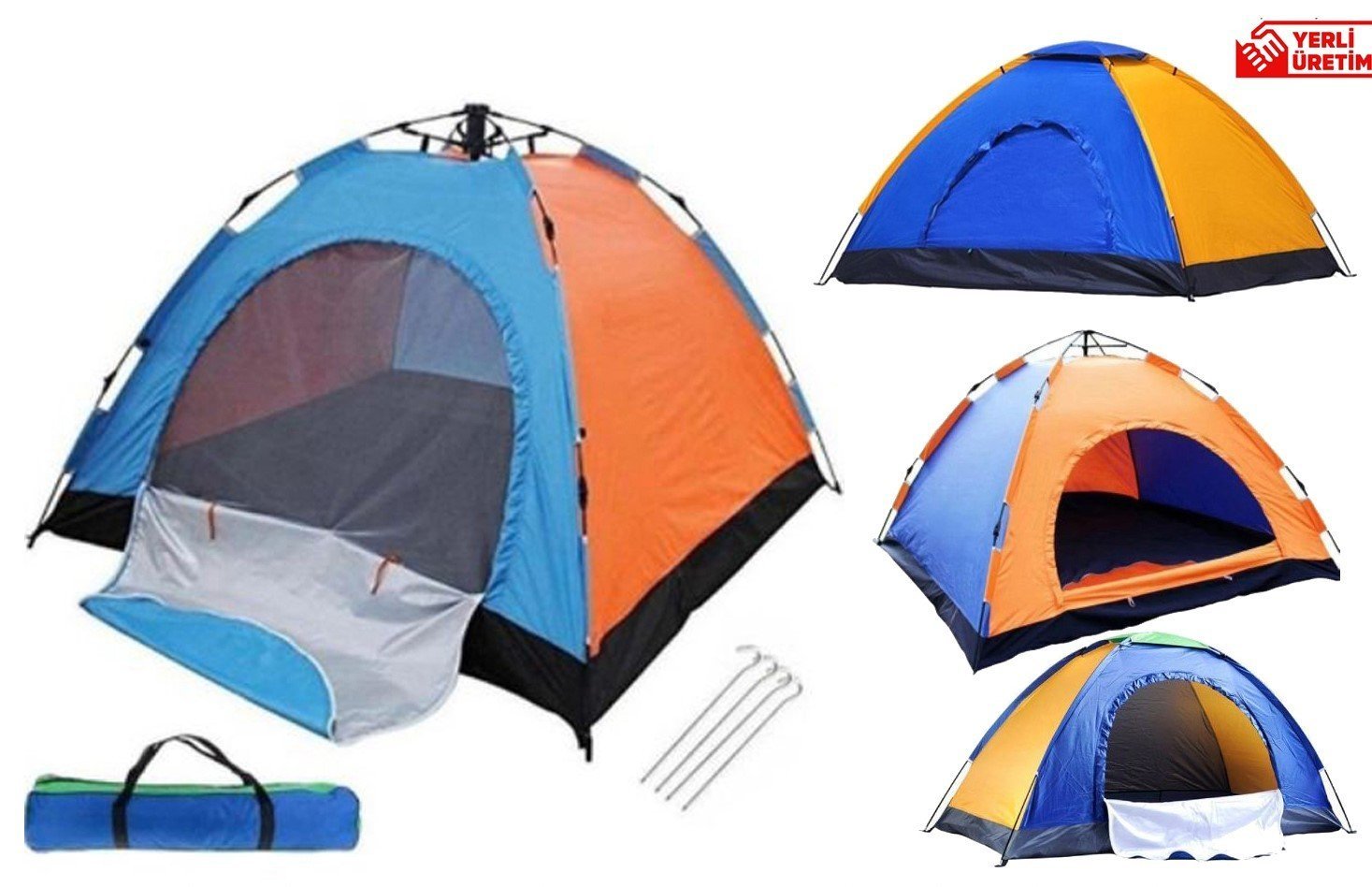River Otomatik Kurulum 2P Çadır