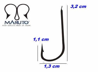 Maruto 1521 BN Olta İğnesi 50 adet No:1/0