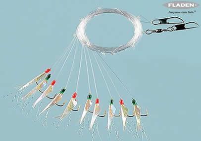 Fladen Sabiki 10 köstek Çapari