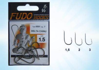 Fudo İğne 0001 Delta Chinu Siyah Nikel