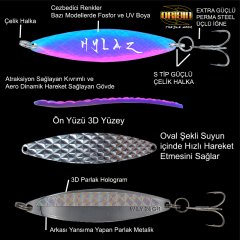Wily Hylaz 90 mm 24 gr Paslanmaz Kaşık