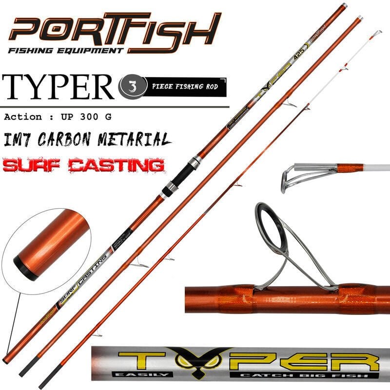 Portfish Typer 425 cm 3 Parça Surf Kamış