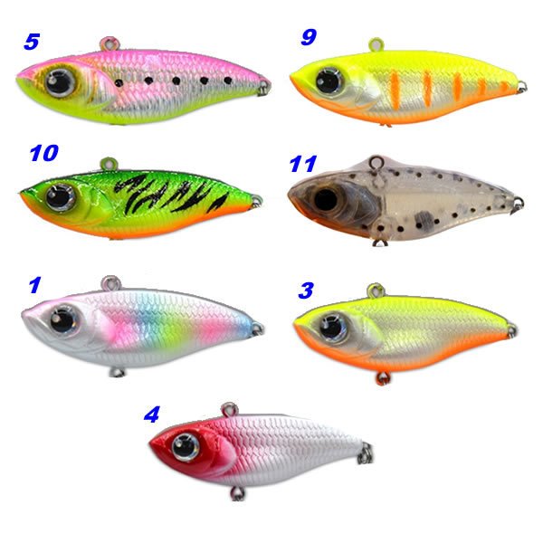 Captain Pela UV Vib 5,5 cm 13 gr Suni Yem