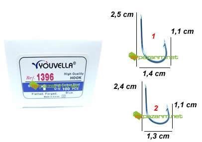 Youvella 1396 Karbon İğne No:1-2