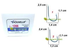Youvella 1396 Karbon İğne No:1-2