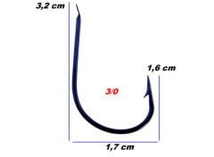 Youvella 1396 Karbon İğne No:3/0