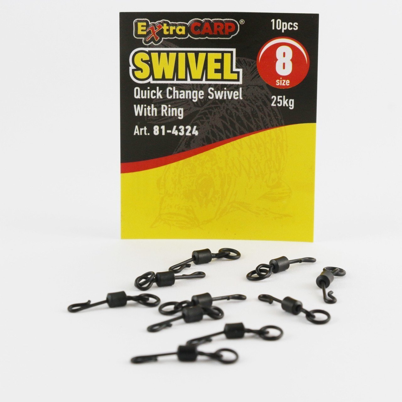 Extra Carp Quick Change Swivels 10 Pcs