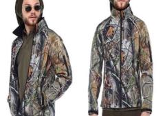 Guntack Soft Shell Kamuflaj Erkek Mont