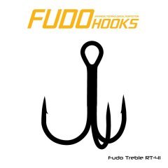 Fudo 2211 Treble RT Üçlü Black Nikel İğne 6