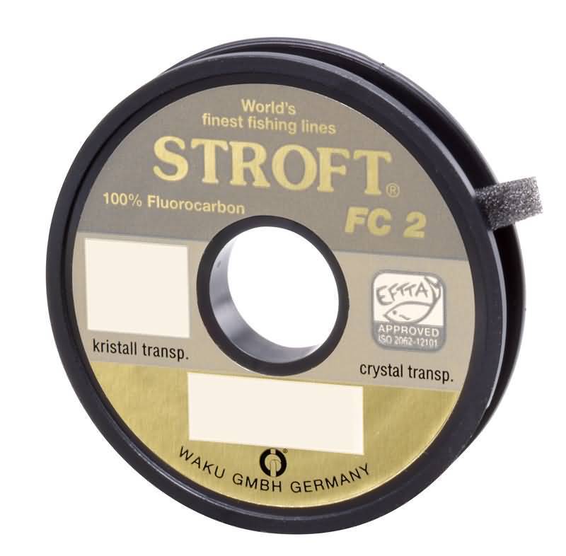 Stroft Fc2 50 Metre Fluorocarbon Misina 0.25 MM