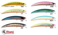 Usami Wasabi Min (Jir) 110F-SR 12.4 G Maket Balık